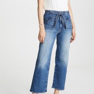 Mother denim tie rambler jean